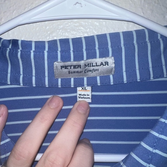 Peter Millar Summer Comfort Striped Polo Shirt - Picture 2 of 4